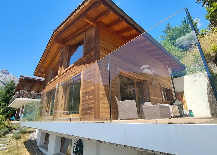 Chalet L'o - Charm And Modernity Ovronnaz